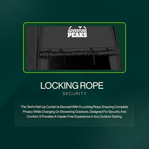 ADVENTURE PEAKS Pop Up Changing Tent Portable Privacy Tent for Camping, Beach and Outdoor Use - Image 6