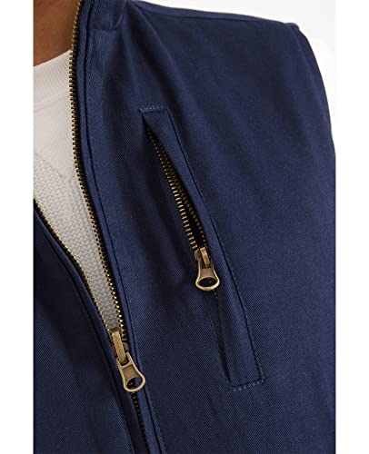 Image of ZENTHACE Men's Full Zip Reversible Work Casual Vest