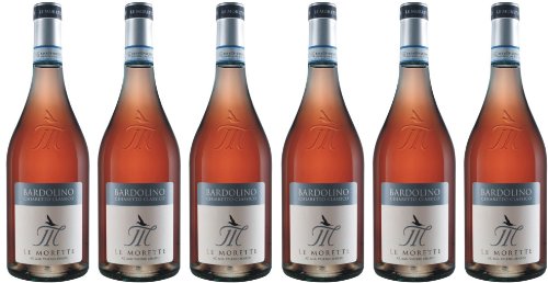 Bardolino Chiaretto - Le Morette - rosé - trocken - 12%vol. - 6er-Pack