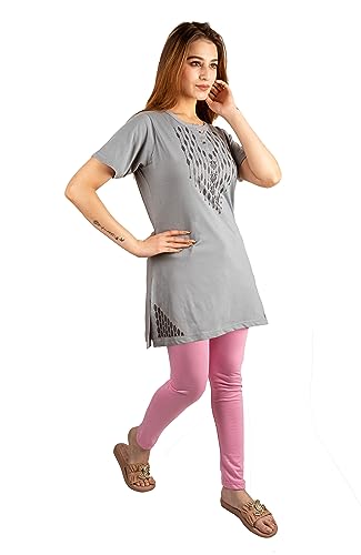 Image of Long Tshirts for Women Combo of 2 | Women Long t Shirt| Long Shirt for Women |Long T-Shirts for Women