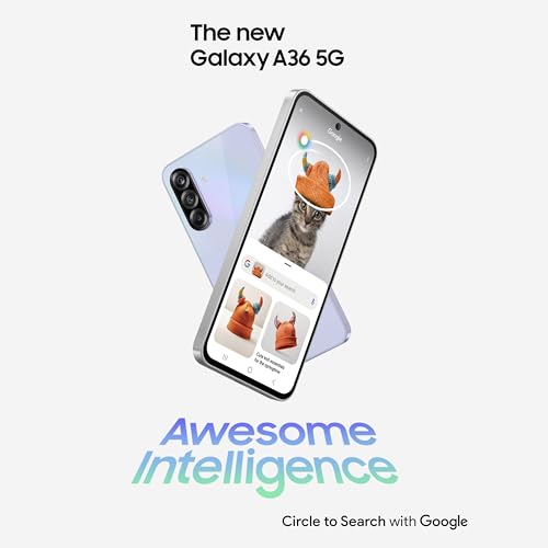 Samsung Galaxy A36 5G (Awesome Lavender, 8GB, 256GB) | Awesome Intelligence: Circle to Search, Intelligent Editing | Awesome 4nm Snapdragon... - Image 7