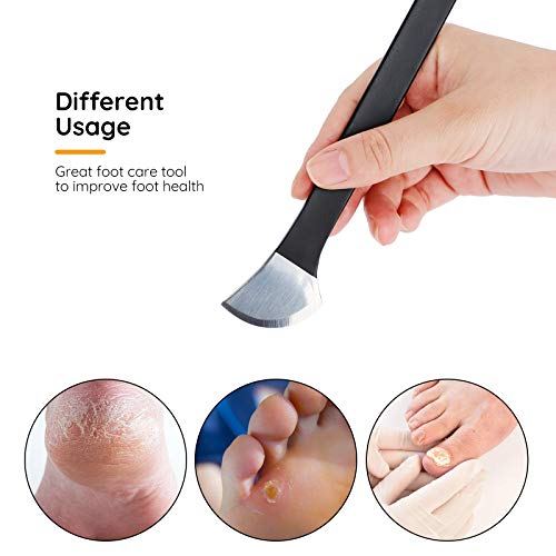Pedicure Knife Set, Segbeauty 7 Pack Ingrown Toenail Tools With Pu Storage Bag, High Manganese Steel Nail Knives Cuticle Remover, Professional Foot Repair Sharp Blade Kit For Nail Corn Callus #TOP1