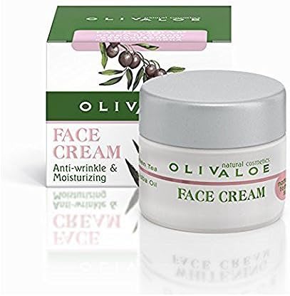 Face Cream (Normal to Dry Skin) with Organic Olive Oil & Organic Aloe Vera by Olivaloe