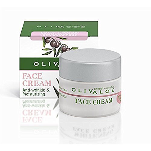 Face Cream (Normal to Dry Skin) with Organic Olive Oil & Organic Aloe Vera by Olivaloe