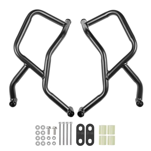 Pare-Chocs Moto CFMOTO 800MT Protection Haut de Gamme Crash Bar Acier Noir