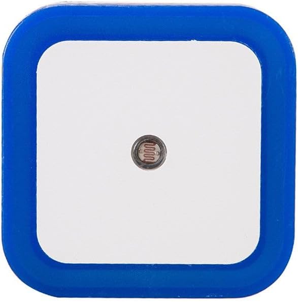 4-Led Smart Led Light Sensor Lamp - Eu Plug Blue Multicolor