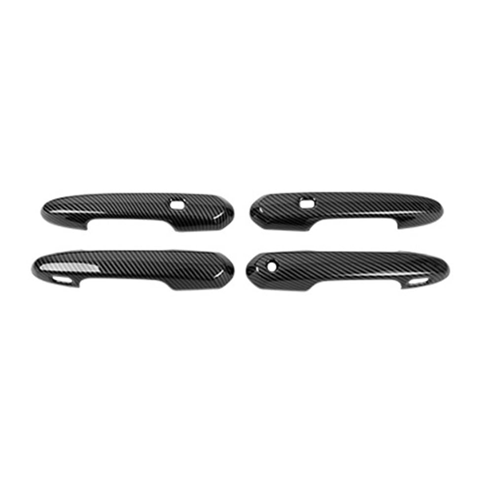 Ymyyqw Type A Lhd Car Outer Door Handle Car Accessories Plastic Carbon Fiber Lhd Door Handle Cover Trim For Sienna Xl40 2022 2021