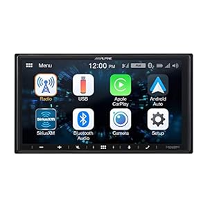 Alpine iLX-W650 7″ Mech-Less Receiver Compatible with Apple CarPlay and Android Auto