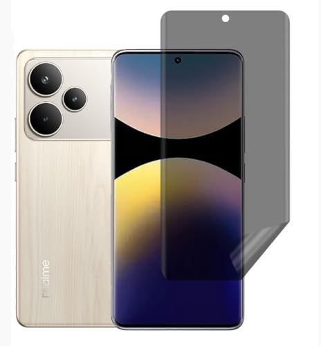 Image of ZARALA Privacy Hydrogel Screen Protector for Realme P4 Pro Anti-Spy Flexible TPU Private Protective Film, Anti-Scratch Anti-Peeping Ultra-Thin Soft Hydrogel Protective Film