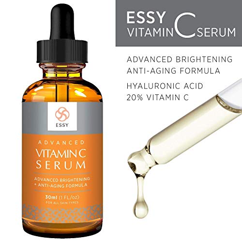 Advanced vitamin C serum with natural Antioxidant for fine lines and wrinkles Firm and Youthful formula by Essy