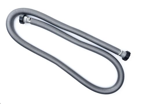 Depuro Sicuro Tubo Flessibile con biossido di titanio, passaggio totale 2,7 Metri x 38 mm per Pompe Filtri a Sabbia Universale per Bestway 58368 e Intex. Resistenza al calore, al cloro, al sole