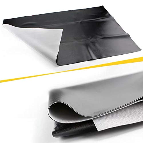 xtsfx 1 Motorrad Sattelbezug Motorrad Sattelbezug schwarz Leder Universal Leder Sitzprotektor Die meisten Motorräder haben eine verschleißfeste und wasserdichte Beschichtung, 100cmx70 cm