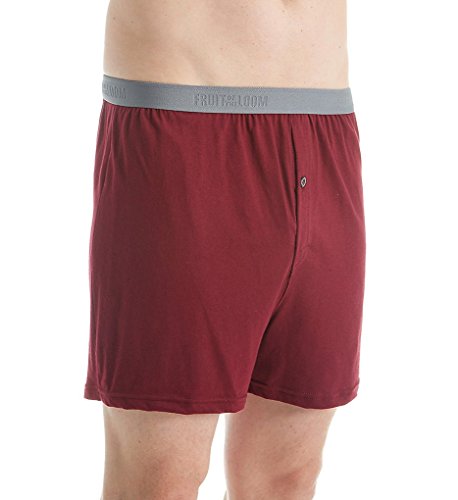 Fruit of the Loom Men's Premium Knit Boxer
