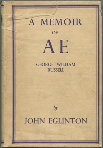 A memoir of AE: George William Russell [Unknown] B00085MWOE Book Cover