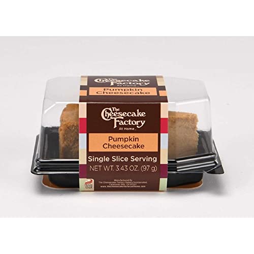 The Cheesecake Factory Single Pumpkin Cheesecake Slice - 12 per