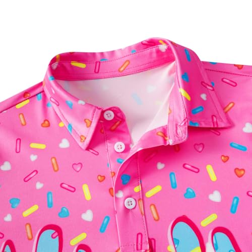 westwolf Boys Ice Cream Cone Polo Shirt Baseball Golf Clothes 5-6 Years - image 4
