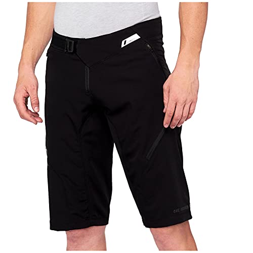 Desconocido 100% Airmatic - Pantalón de Ciclismo para Hombre, Negro