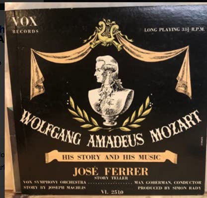 Wolfgang Amadeus Mozart His Story And His Music 10"
