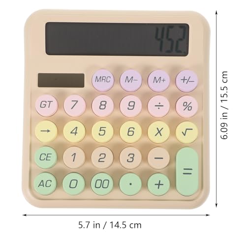 Calculadora de escritorio pequeña jojofuny evita resbalones molestos al estudiar en la mesa 2