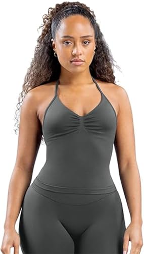 TRYTO Impact Longline Strappy Top Women Impact Longline Halter Tops