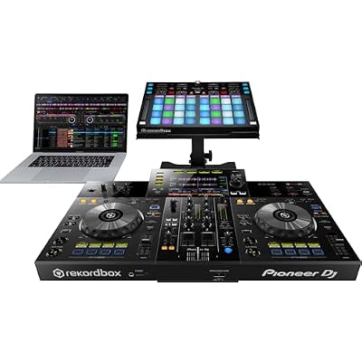 Pioneer XDJ-RR 2-Channel All-in-One DJ System - Black Bundle with Case, Headphones, and Austin Bazaar Polishing Cloth