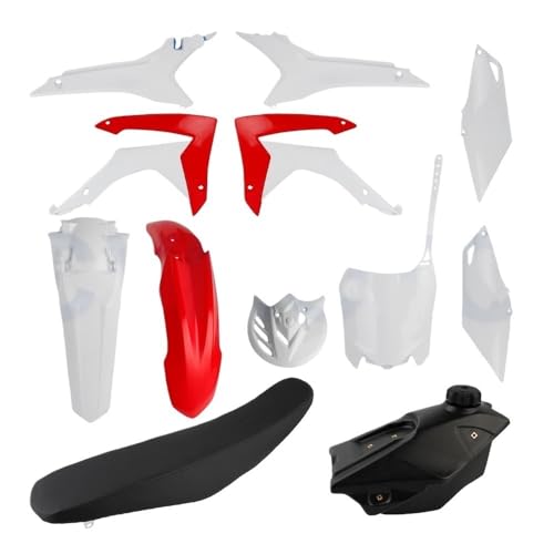 Plaque phare avant CRF250R 2014 et kit plastique couvercle latéral panneau arrière