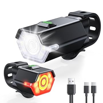 self charging bike light