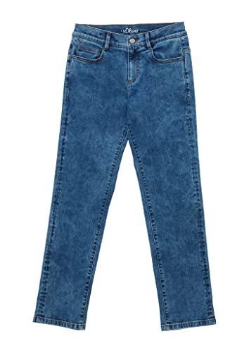 s.Oliver Jungen Jeans, Pete Straight Leg, Blue, 158