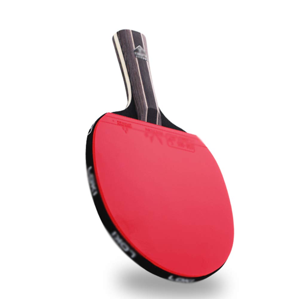 Tischtennisschläger-Set, 5-Sterne-Profi-Ping-Pong-Schläger, geeignet für Schulen, Familien, Sportvereine/Doppelschläger/Kurzgriff