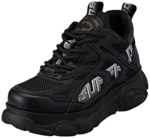 Buffalo Cld Grid, Basket Femme, Noir, 39 EU