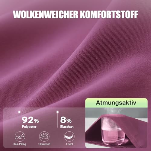 FuelMeFoot 3er Pack Radlerhose Damen Mit Taschen High Waist, Kurze Sporthose Blickdicht Elastisch Leggings Für Sport Gym Yoga Lauf Sommer Alltag