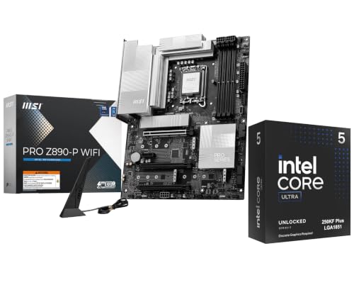Intel Ultra 5 250KF with MSI PRO Z890