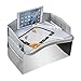 Kids Travel Tray, Toddler Car Seat Tray with Dry Erase Board, Collapsible Lap Car Seat Travel Table Desk w/ iPad Holder,Kids Tray for Road Trip, Car Stroller, Airplane, Grey