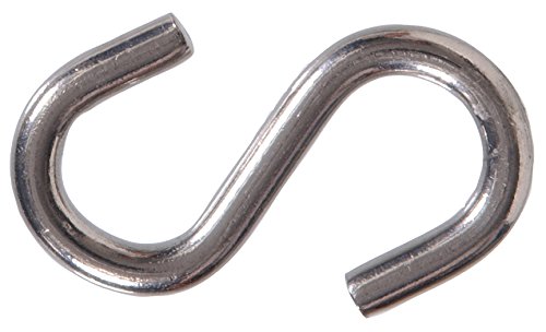 Crochets en S Hillman en inox de 5 cm pour optimiser le rangement du dressing