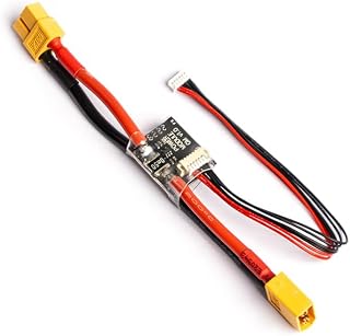 JEEFLY APM/Pixhawk Power Module, 90A Voltage Current Sensor with 5V 2A BEC, Flight Controller Power Supply for RC Drone Quadcopters, XT60