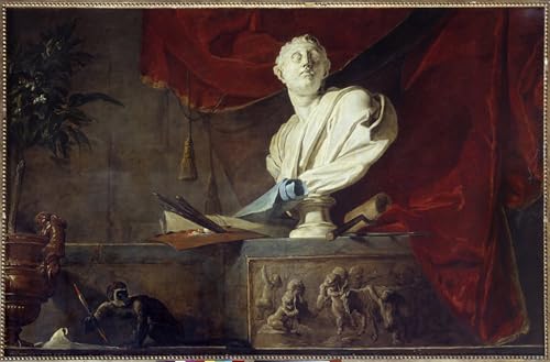 Lienzo Allegoria delle Arti Chardin para llenar de poesía barroca las paredes de tu dormitorio