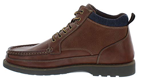 Izod Mens Jaxson Ankle Boot, Adult, Dark Tan, 10 M US3