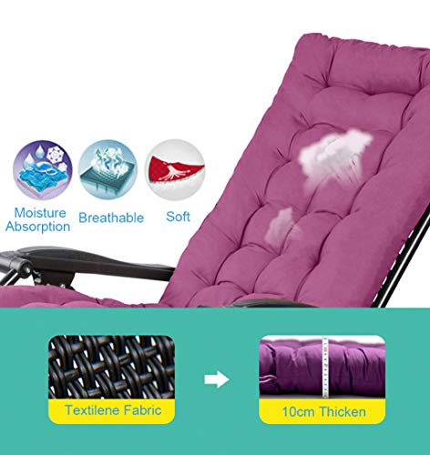Chaise longue réglable extérieure pour terrasse camping et plage