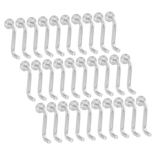 WOONEKY 30stücke Sicherungsstifte Für Palettenregale S-förmig Widerstandsfähig Für Lagerbedingungen Optimiertes Design Zeitsparende Installation Kompatibel Für Innen Und Außenräume Sicherh