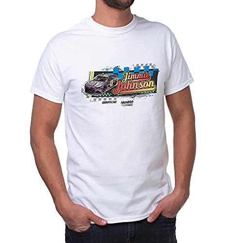 Del Sol Color-Changing Men's Jimmie Johnson Classic Crew T-Shirt, 100% Cotton