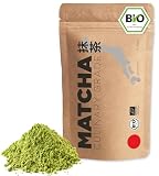 Bio Matcha Pulver Culinary Grade 500g | kulinarisches Grünteepulver in Grosspackung für Gastronomie Café Bäckerei Food Service & Co. | Matcha Latte Smoothies Backen