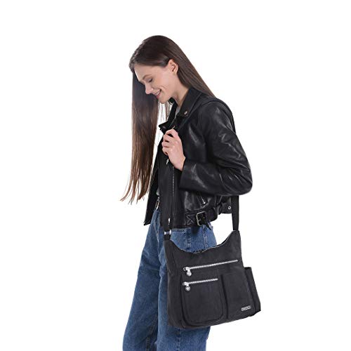 MHCNLL Crossbody Bag with Anti Theft RFID Pocket - Women Lightweight Water-Resistant Purse2