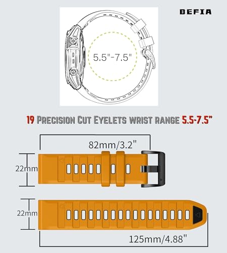 Image of 22mm Watch Band for Garmin fenix 8 47mm 5 6 fenix 7 sapphire solar band Quick Fit 22 Watch Bands for Garmin Watch Forerunner 965 955 epix gen 2 47mm Strap Comfort for Men Women