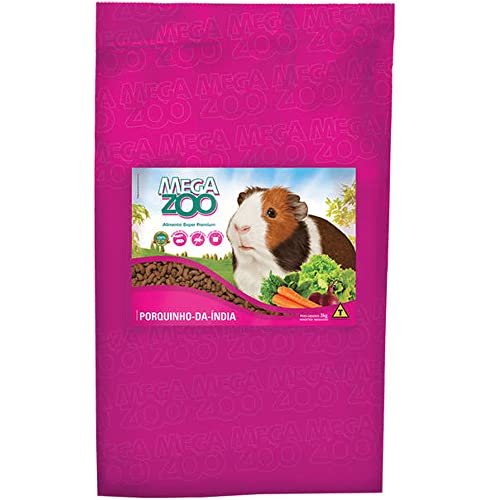 MEGAZOO Ração Para Porquinho Da Índia Adulto 500 G.