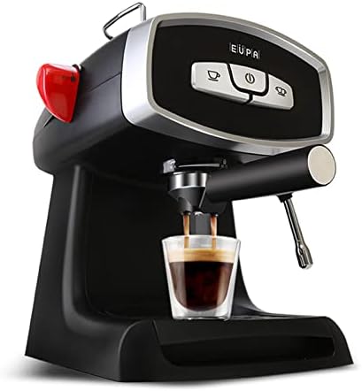 Ontihang Máquinas de Espresso Professional 19 Bar Calefacción rápida  Cappuccino automático Cafetera de café con Leche de Espuma Varita de  Espresso, Tanque de Agua 1.2L - PREYCA