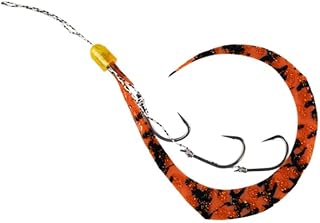 JACKALL(ジャッカル) ビンビンフック 無双 ネクタイフックセット 3本鈎 シマシマブラウンラメ