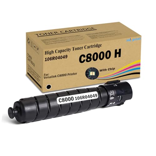 Cartouche de toner de remplacement Versalink C8000 noir 106R04049 pour matériel de bureau