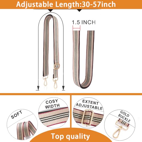 S-Jacorry Purse Strap Replacement Crossbody Wide - Image 5