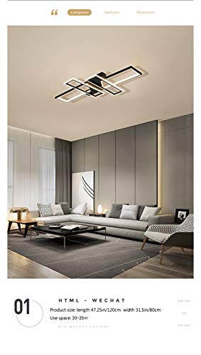 Pipi Zhu Moderno LED Rettangolare Soffitto Luci