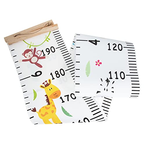 HANABASS Height Measurement for Wall Portable Canvas Growth Chart for Easy to Install Educational Decor Fun Height Ruler for Boys and Record Development Moments